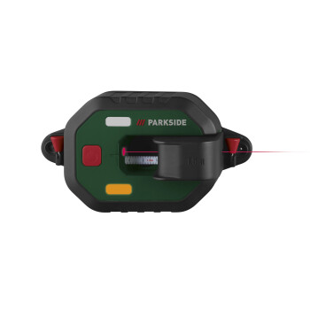 PARKSIDE® Laser-Wasserwaage mit Maßband »PLLM 10 A1«, zur präzisen Ausrichtung - B-Ware neuwertig