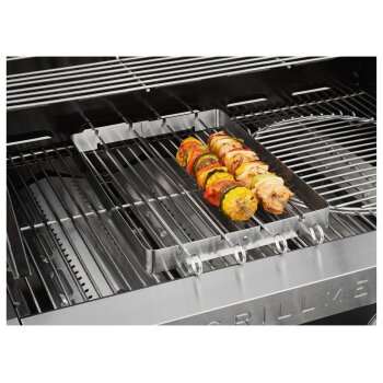 GRILLMEISTER Grillspieße-Set, Edelstahl - B-Ware