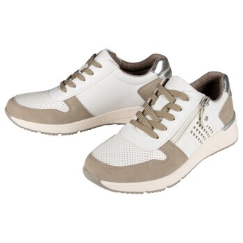Damen Sneaker Footflexx, Gr. 38, weiß/beige -...