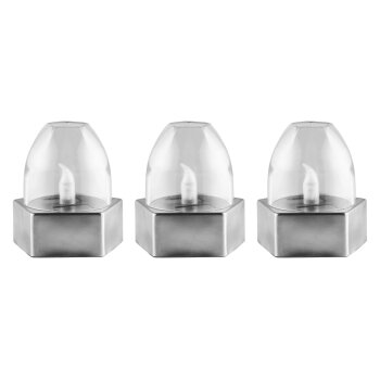 LIVARNO home LED Solarleuchten / Tischleuchten, 3 Stück (Solar LED Lampe 3er Set) - B-Ware neuwertig