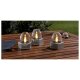 LIVARNO home LED Solarleuchten / Tischleuchten, 3 Stück (Solar LED Lampe 3er Set) - B-Ware neuwertig