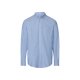 LIVERGY® Herren Freizeithemd aus reiner Baumwolle (blau, M (39/40)) - B-Ware neuwertig