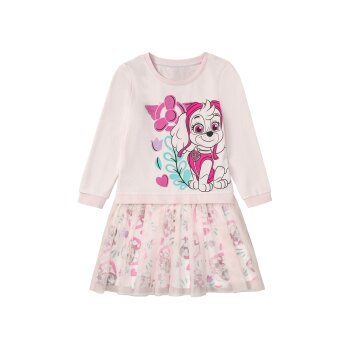 Kleinkinder/Kinder Sweatkleid mit Tüllrock (Paw...
