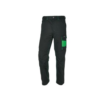 PARKSIDE® Herren Arbeitsbundhose mit Baumwolle (schwarz/grün, 50) - B-Ware neuwertig