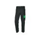 PARKSIDE® Herren Arbeitsbundhose mit Baumwolle (schwarz/grün, 50) - B-Ware neuwertig