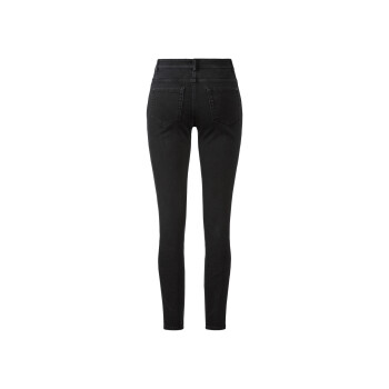 esmara® Damen Jeans „Super Skinny Fit“, 44, schwarz - B-Ware sehr gut