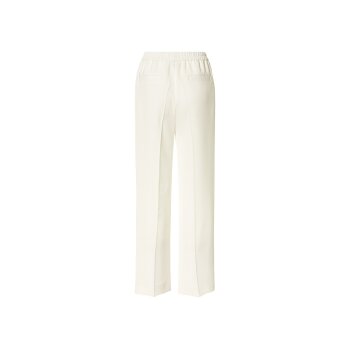 esmara® Damen Stoffhose, weites Bein (naturweiß, 46) - B-Ware neuwertig