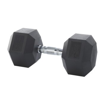 CRIVIT® Hexagonhantel, mit gusseisernem Kern, 22.5 kg...
