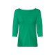 esmara® Damen Langarmshirt mit hohem Baumwollanteil (grün, M(40/42)) - B-Ware sehr gut