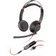 Poly Headset Blackwire C5220 Stereo Headset, schwarz - B-Ware neuwertig