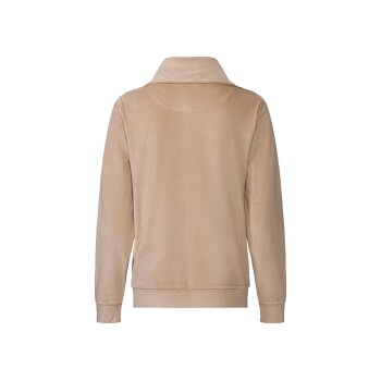esmara® Damen-Nicki-Anzug, 2-teilig, mit Stehkragen (beige, S(36/38)) - B-Ware sehr gut
