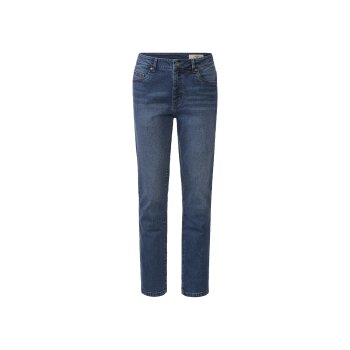 LIVERGY® Herren Jeans, Slim Fit, mit hohem Baumwollanteil (dunkelblau, 52 (36/32)) - B-Ware neuwertig