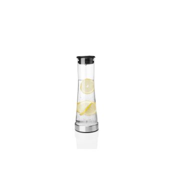 ERNESTO® Glaskaraffe, mit Kühlkissen, 1,3 l - B-Ware neuwertig