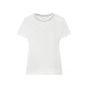 esmara® Damen T-Shirt, leger geschnitten, aus reiner Baumwolle (weiß, L(44/46)) - B-Ware neuwertig