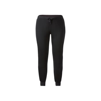 esmara® Damen Sweathose, mit hohem Baumwollanteil (schwarz, XL (48/50)) - B-Ware neuwertig