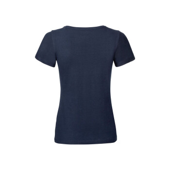 ESMARA® T-Shirt Damen, 2 Stück, mit Rundhalsausschnitt, weiß/navy, L (44/46) - B-Ware sehr gut