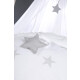 roba Wickelauflage Little Stars, 85 x 75 cm, Sterne Motiv/Weiß - B-Ware sehr gut