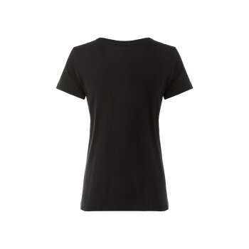 esmara® Damen T-Shirt, reine Baumwolle (schwarz, S (36/38)) - B-Ware neuwertig