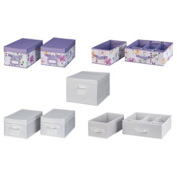 LIVARNO home Aufbewahrungsbox Set, platzsparend...