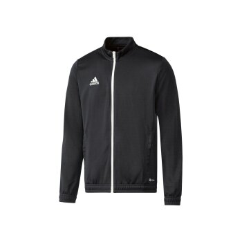 Adidas Herren Trainingsjacke mit Stehkragen (schwarz, M) - B-Ware neuwertig