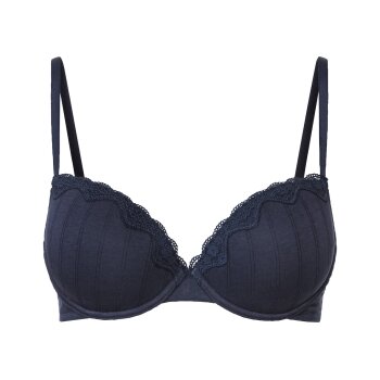 esmara® Damen Bügel-BH mit Spitze (navy, 80B) -...