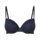 esmara® Damen Bügel-BH mit Spitze (navy, 80B) - B-Ware neuwertig
