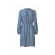 esmara® Damen Kleid mit Tunikakragen (blau, 40) - B-Ware neuwertig
