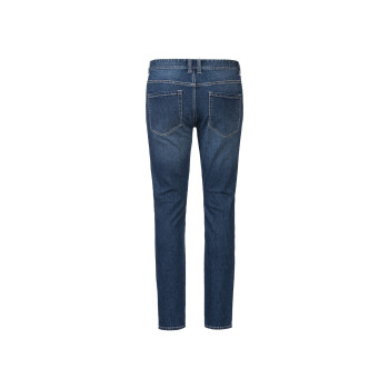 LIVERGY® Herren Jeans, Slim Fit, mit normaler Leibhöhe (dunkelblau, 48 (32/32)) - B-Ware sehr gut