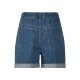 esmara® Damen Jeansshorts, mit Krempeloptik am Beinabschluss (blau, 44) - B-Ware neuwertig