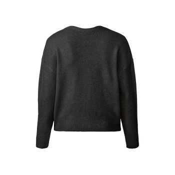 esmara® Damen Cardigan, leger geschnitten, mit V-Ausschnitt (schwarz, 3XL (56/58)) - B-Ware neuwertig