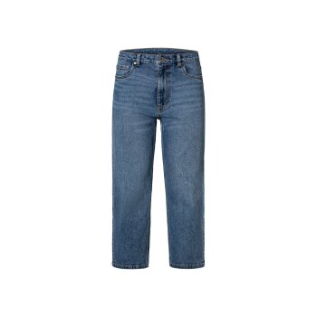 esmara® Damen Jeans Straight Fit, Gr. 42, blau -...
