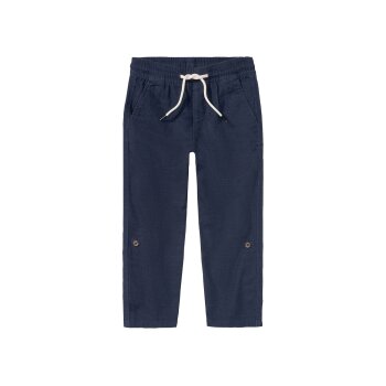 lupilu® Kleinkinder Sommerhose aus reiner Baumwolle (marine, 128) - B-Ware sehr gut