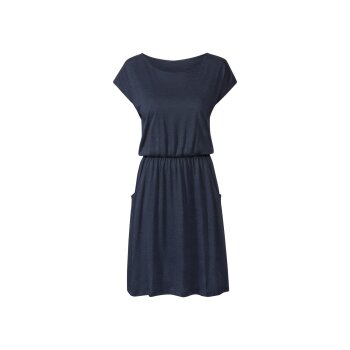 esmara® Damenkleid, L 44/46, blau - B-Ware neuwertig