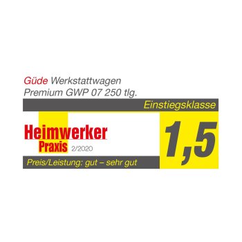 Güde Werkstattwagen Premium »GWSP 07«, Vollauszugschubladen - B-Ware
