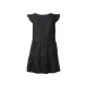 esmara® Damen Kleid mit V-Ausschnitt (schwarz, 38) - B-Ware neuwertig