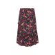 esmara® Damen Maxirock, in modischer Wickeloptik (gemustert, 46) - B-Ware neuwertig