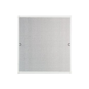 LIVARNO home Aluminium-Teleskop-Insektenschutz für das Fenster, 120 x 140 cm, weiß - B-Ware sehr gut