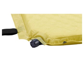 Rocktrail Liegematte selbstaufblasend / Luftzellenmatte mit aufblasbarem Kopfkissen (Selbstaufblasende Liegematte, grün) - B-Ware neuwertig