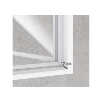 LIVARNO home Insektenschutz für Fenster, 100 x 120 cm, weiß - B-Ware sehr gut