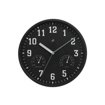 AURIOL® Wanduhr mit Thermo- und Hygrometer - B-Ware