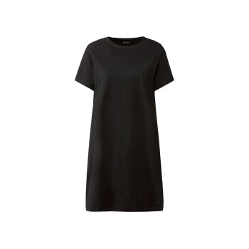 esmara® Damen Kleid mit Rundhalsausschnitt (schwarz, M (40/42)) - B-Ware neuwertig