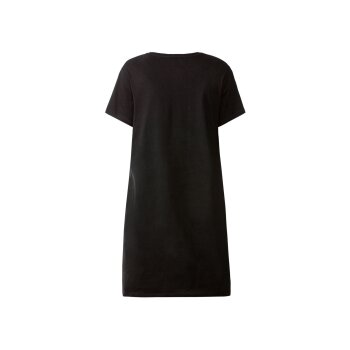 esmara® Damen Kleid mit Rundhalsausschnitt (schwarz, M (40/42)) - B-Ware neuwertig