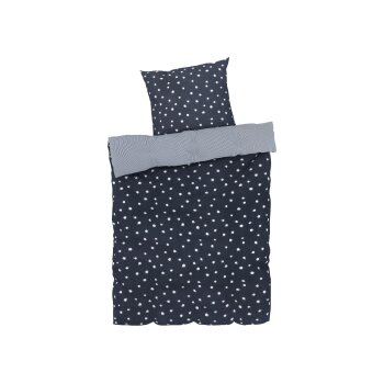 LIVARNO home Mikrofaser-Satin-Wendebettwäsche, 155 x 220 cm - B-Ware
