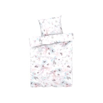 LIVARNO home Mikrofaser-Satin-Wendebettwäsche, 155 x 220 cm - B-Ware