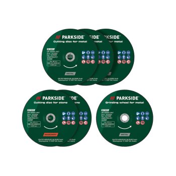 PARKSIDE® Trenn-/Schruppscheiben-Set / Diamant-Trennscheibe, Ø 230 mm (Trenn- und Schruppscheiben) - B-Ware neuwertig