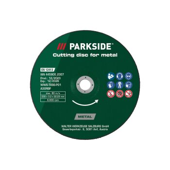PARKSIDE® Trenn-/Schruppscheiben-Set / Diamant-Trennscheibe, Ø 230 mm (Trenn- und Schruppscheiben) - B-Ware neuwertig