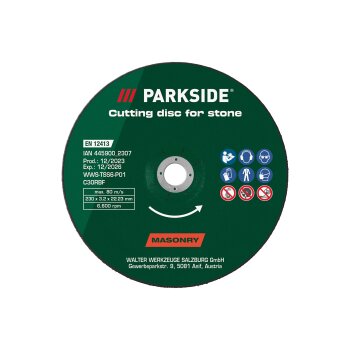 PARKSIDE® Trenn-/Schruppscheiben-Set / Diamant-Trennscheibe, Ø 230 mm (Trenn- und Schruppscheiben) - B-Ware neuwertig