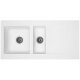 respekta Einbauspüle Denver 100 x 50 cm, weiß - B-Ware sonstiges