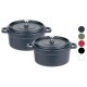 GSW Gusseisen Mini-Serviertöpfe, 2er Set - B-Ware