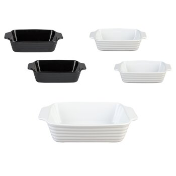 ERNESTO® Auflaufformen-Set / Auflaufform, Steinzeug...